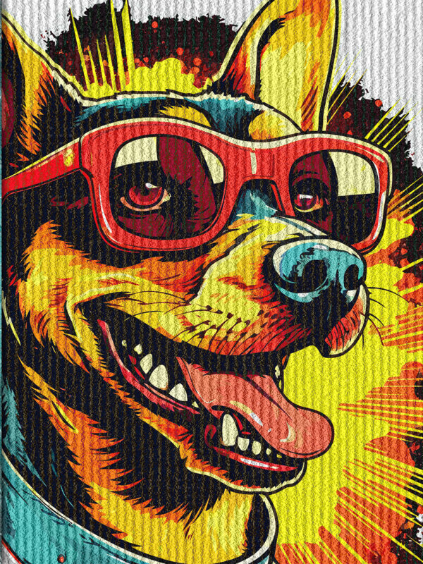 Vibrant Visions: Unleash the Cool, One Paw at a Time