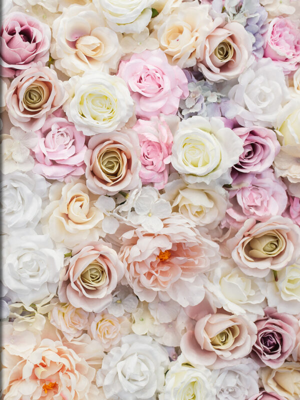 Roses of Reflection: 222 Pages of Numerology-Infused Affirmations Amidst a Garden of Soft Hues