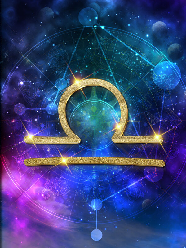 Libra’s Guide to Enlightened Journaling: 222 Pages of Numerology Wisdom, Embellished with Libra-Inspired Abstract Art and Daily Affirmations for Harmonious Self-Reflection