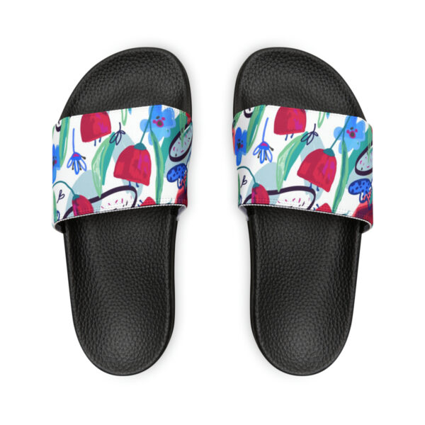 Water Lilies Women's PU Slide Sandals - Image 11