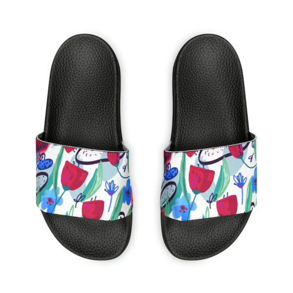 Water Lilies Women's PU Slide Sandals - Image 12
