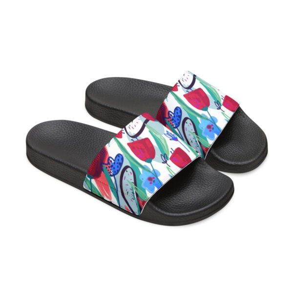 Water Lilies Women's PU Slide Sandals - Image 17