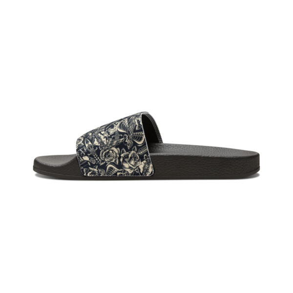 Tattoo-Inspired Greys Women's PU Slide Sandals - Image 15