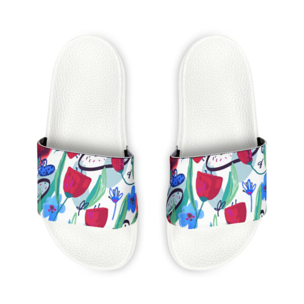 Water Lilies Women's PU Slide Sandals - Image 3
