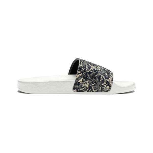 Tattoo-Inspired Greys Women's PU Slide Sandals - Image 5