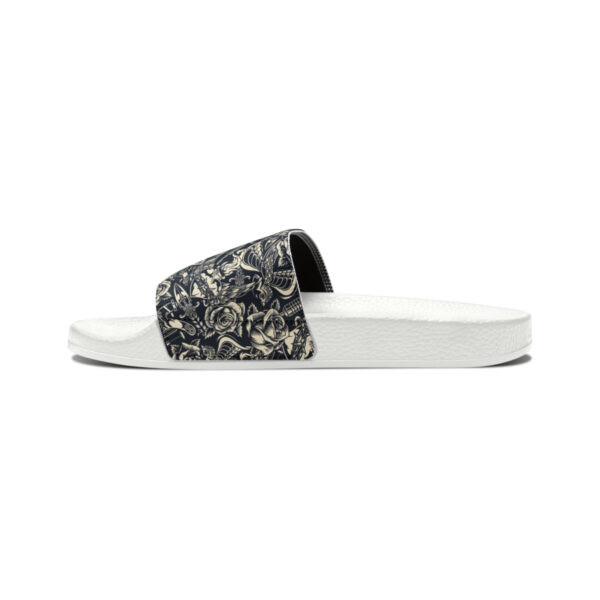 Tattoo-Inspired Greys Women's PU Slide Sandals - Image 6