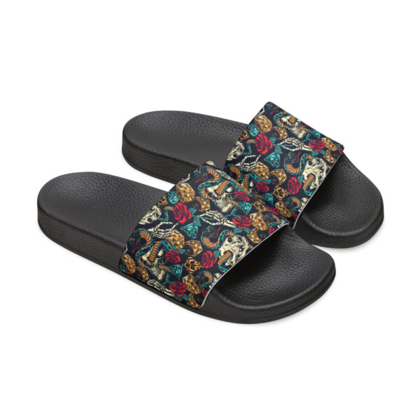 Tattoo-Inspired Skulls Men's PU Slide Sandals