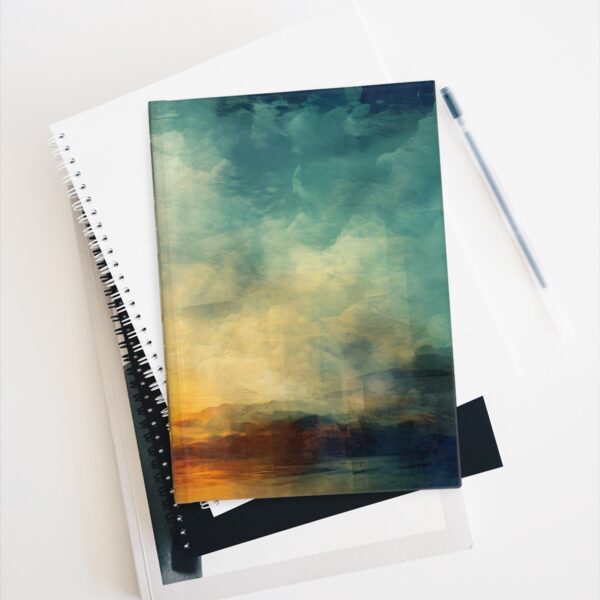 Chromatic Chaos: Expressions on a Grungy Palette - Hardcover Ruled Line Journal - Image 5