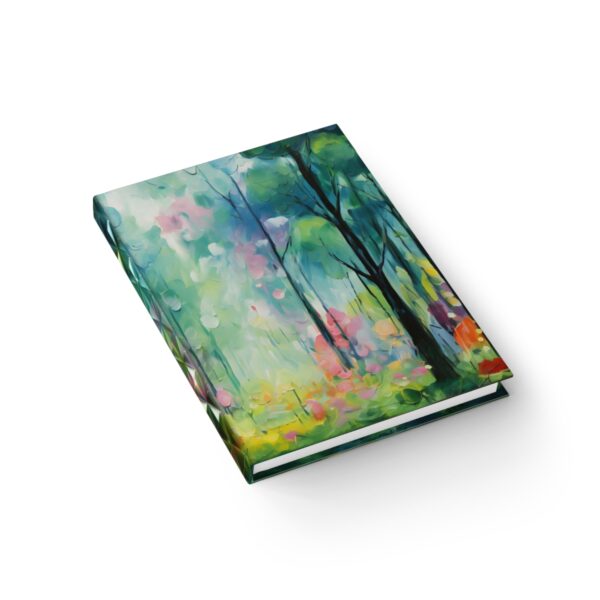 Whispers of the Woodlands: A Journey Through Nature's Serenity - Hardcover Ruled Line Journal