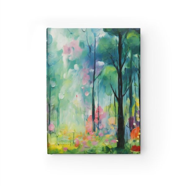 Whispers of the Woodlands: A Journey Through Nature's Serenity - Hardcover Ruled Line Journal - Image 2