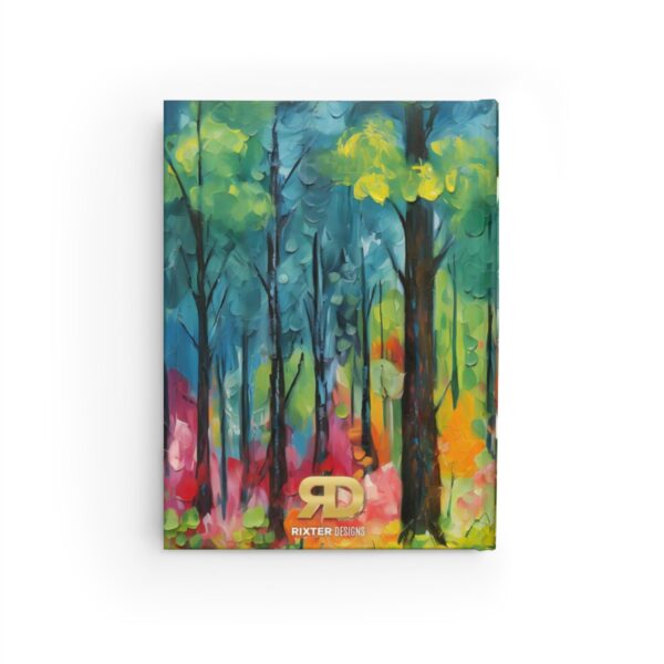 Whispers of the Woodlands: A Journey Through Nature's Serenity - Hardcover Ruled Line Journal - Image 3