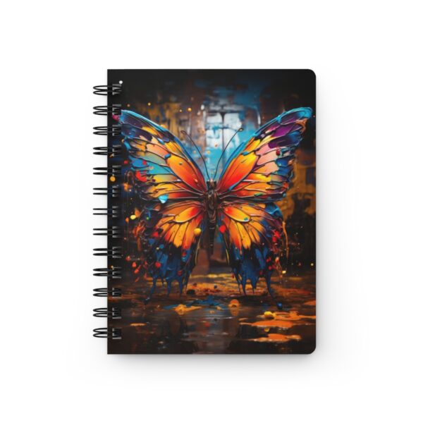 Mechanical Metamorphosis: A Steampunk Butterfly Odyssey - Spiral Bound Journal