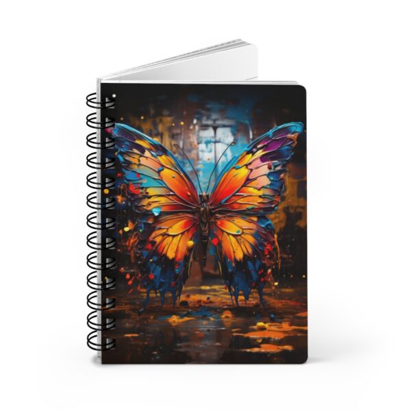 Mechanical Metamorphosis: A Steampunk Butterfly Odyssey - Spiral Bound Journal - Image 5