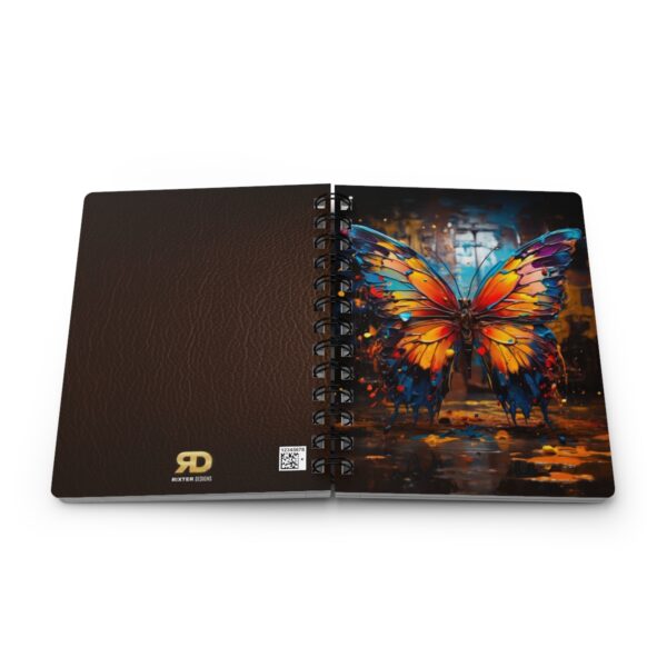 Mechanical Metamorphosis: A Steampunk Butterfly Odyssey - Spiral Bound Journal - Image 7