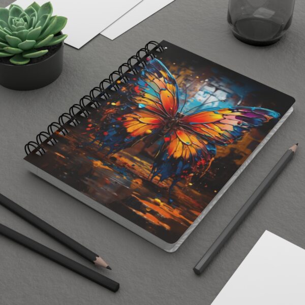 Mechanical Metamorphosis: A Steampunk Butterfly Odyssey - Spiral Bound Journal - Image 8