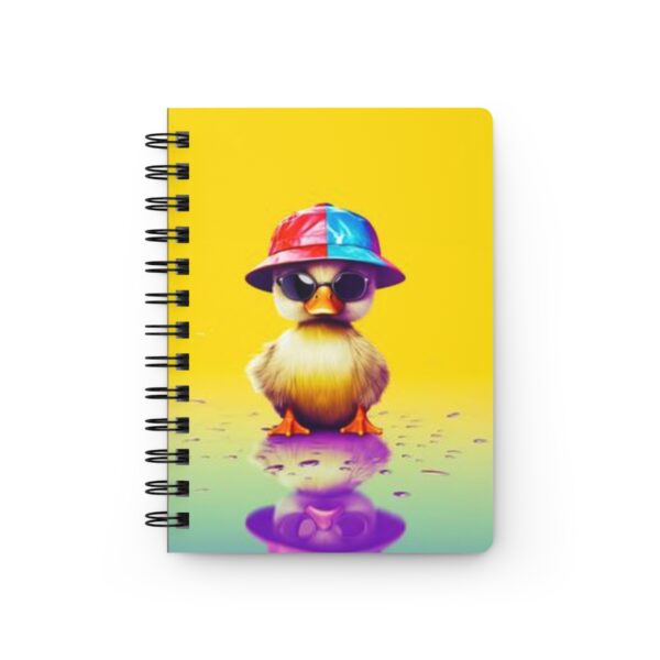 Quack Reflections: Joyful Journeys in a Ducky's World - Spiral Bound Journal