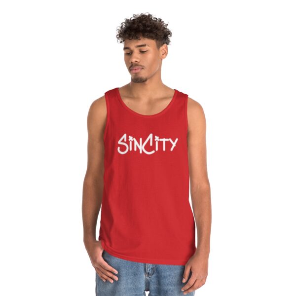 Sin City - Unisex Heavy Cotton Tank Top - Image 24