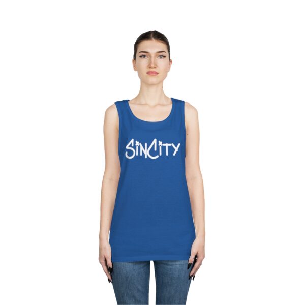 Sin City - Unisex Heavy Cotton Tank Top - Image 15