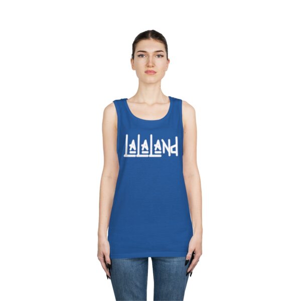 La-La Land - Unisex Heavy Cotton Tank Top - Image 3