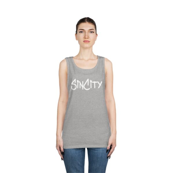 Sin City - Unisex Heavy Cotton Tank Top - Image 11