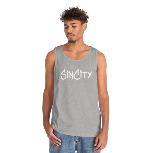 Sin City - Unisex Heavy Cotton Tank Top - Image 12