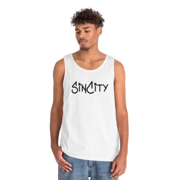 Sin City - Unisex Heavy Cotton Tank Top - Image 8