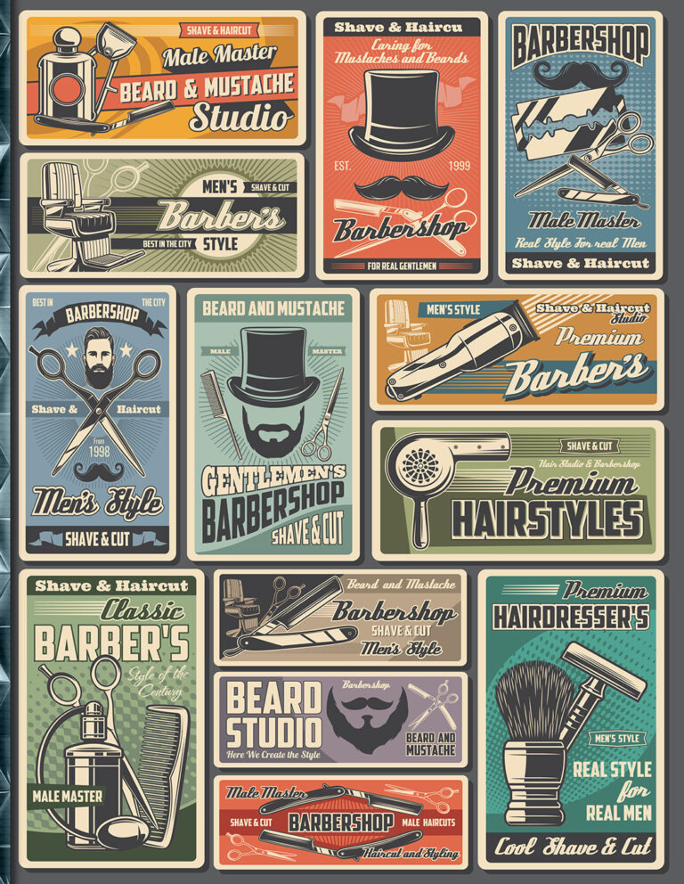 Trimming the Edges of Destiny: 222 Affirmations Inspired by Vintage Barbershop Wisdom