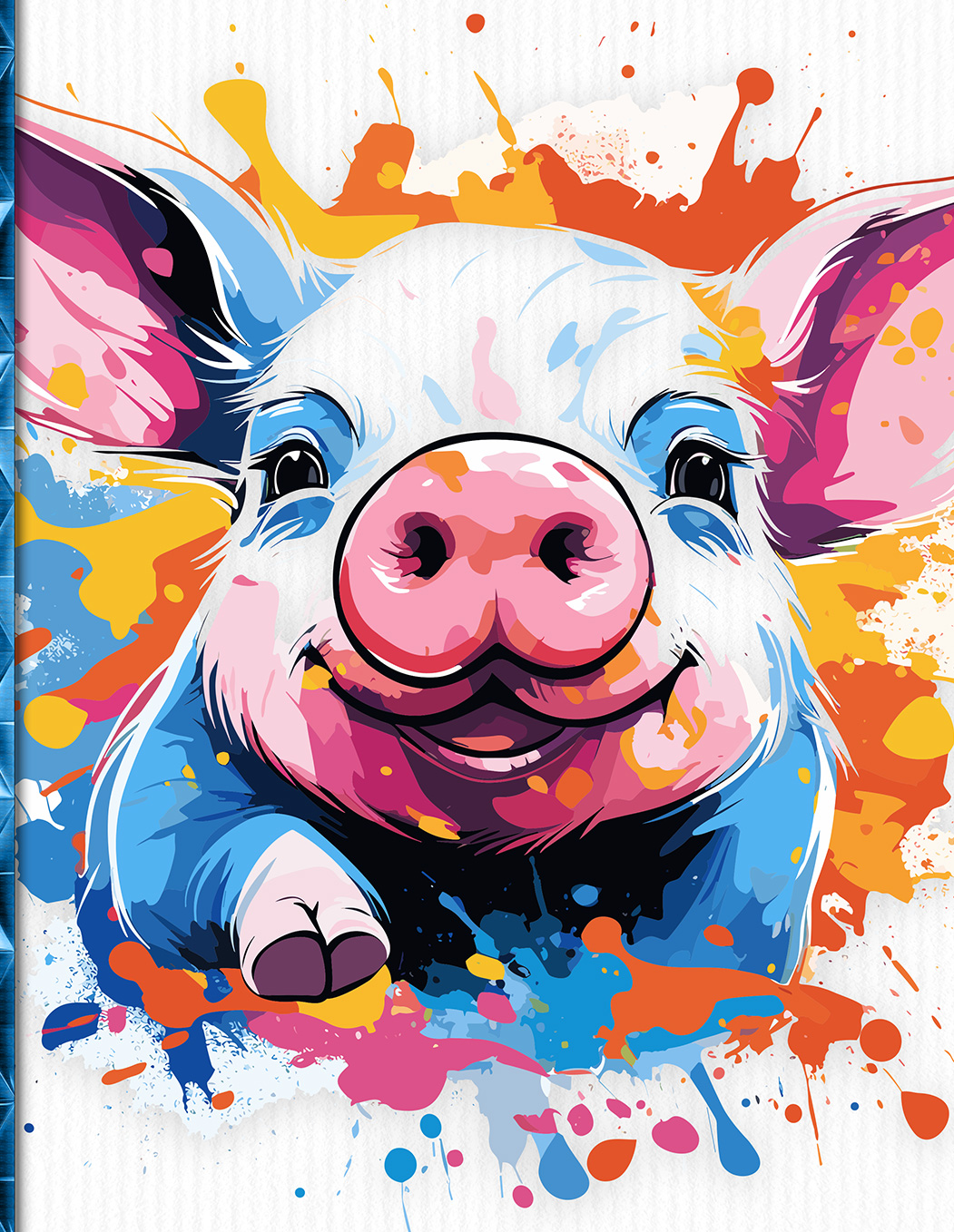 Joyful Abundance: 222 Days of Uplifting Affirmations with a Radiant, Happy Piggy