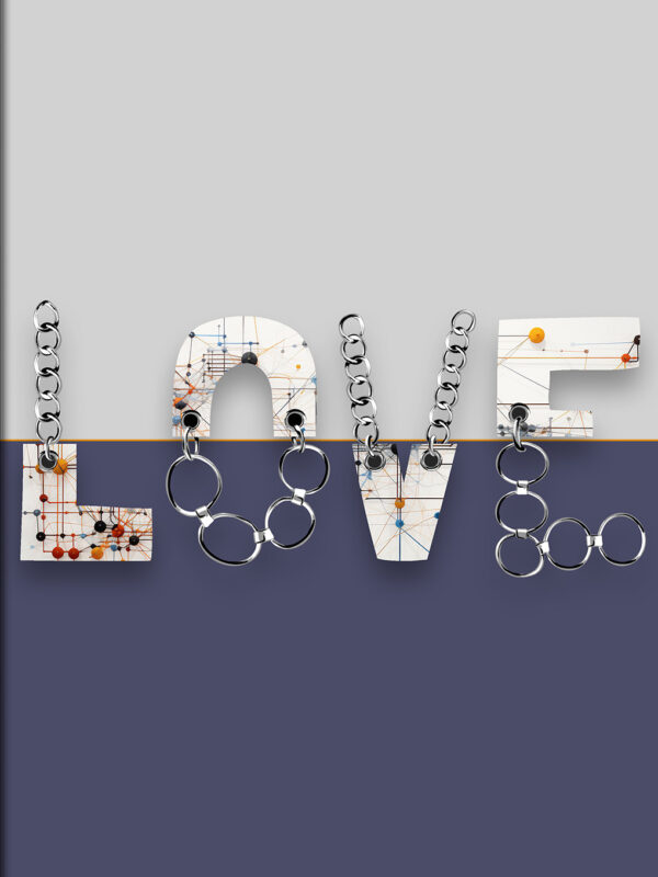 Silver Links of Affirmation: 222 Numerology-Inspired Reflections with Abstract Love