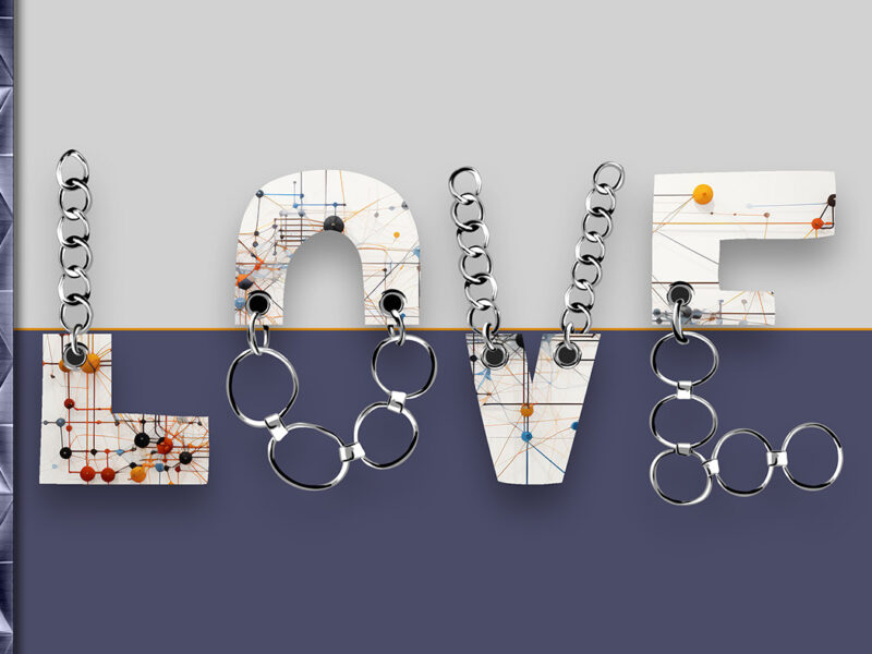 Silver Links of Affirmation: 222 Numerology-Inspired Reflections with Abstract Love