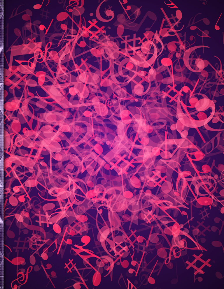 Harmonies of Positivity: 222 Musical Notes of Affirmation in Pink