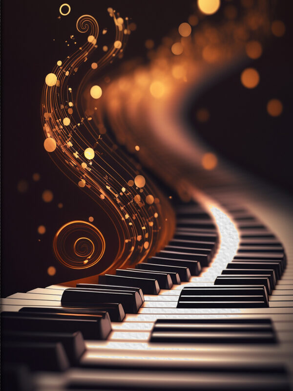 Keys to Positivity: 222 Numerology-Infused Affirmations with an Ascending Piano Keyboard Elegance
