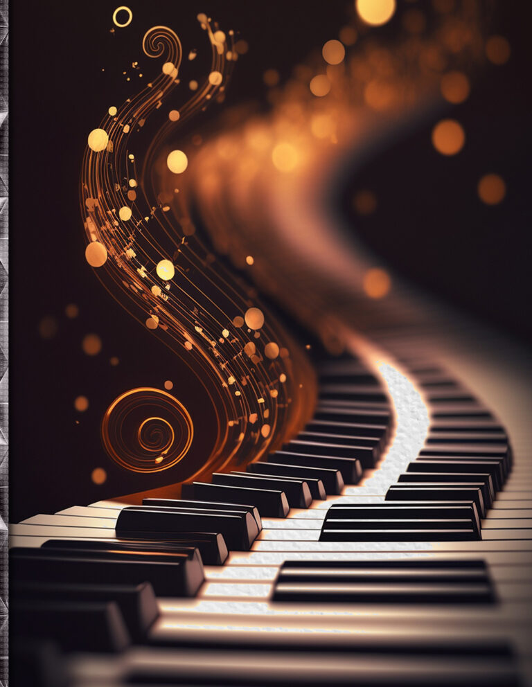 Keys to Positivity: 222 Numerology-Infused Affirmations with an Ascending Piano Keyboard Elegance