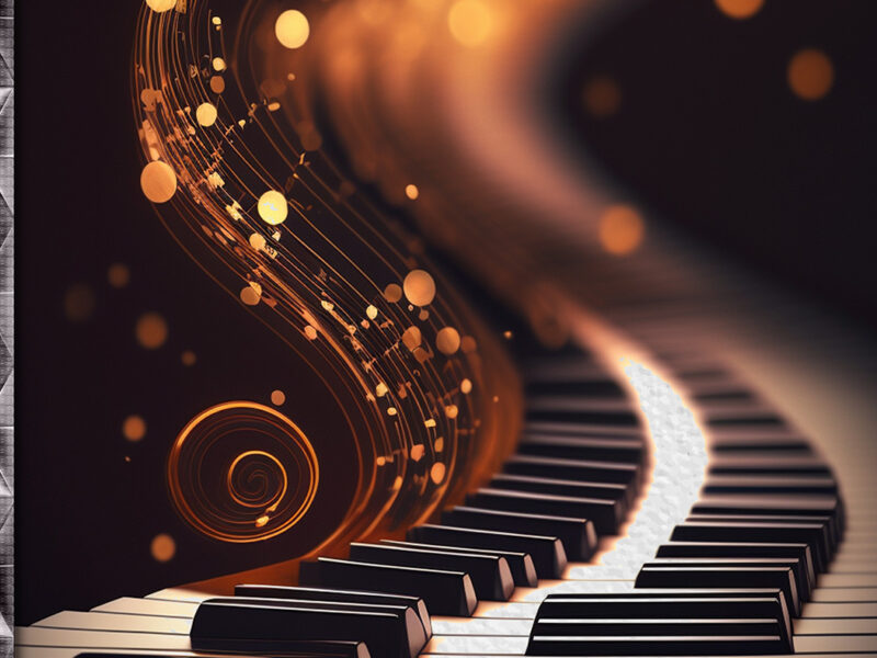 Keys to Positivity: 222 Numerology-Infused Affirmations with an Ascending Piano Keyboard Elegance