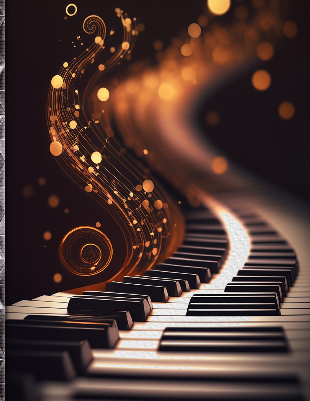 Keys to Positivity: 222 Numerology-Infused Affirmations with an Ascending Piano Keyboard Elegance